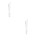 thumbnail image 2 of Toystoory Pinzas para barbacoa Pinzas para alimentos Pinzas para servir Herramientas de cocina Picnic Accesorios para exteriores 12 pulgadas 2Conjunto, 2 of 6