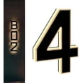 thumbnail image 1 of Solar Lighted House Numbers | 9 Inch Waterproof LED Address Signs for Outside with Night Visibility, 1 of 15
