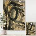 thumbnail image 3 of Designart 'Roller Minimalistic IV' Mid-Century Modern Print on Natural Pine Wood, 3 of 3