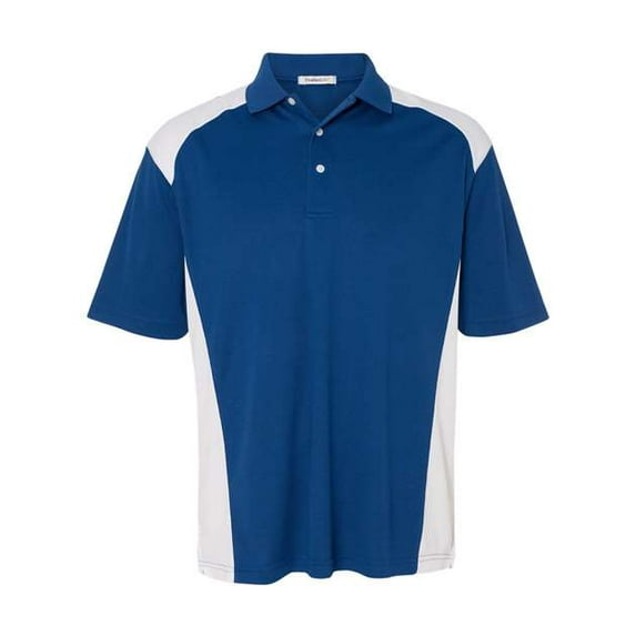 Spirit Racing Colorblocked Moisture-Free Mesh Polo