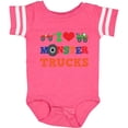 thumbnail image 3 of Inktastic I Love Trucks Boys or Girls Baby Bodysuit, 3 of 5
