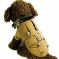 thumbnail image 3 of Mascota Perro Gato Invierno Abrigo De Lana Gruesa Y Cálida Chaqueta Ropa Ropa Albaricoque S Sunnimix Capa del animal doméstico, 3 of 8