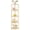 Natural, variant on Corner Shelf, 5-Tier Corner Bookshelf for Small Spaces, Stylish Corner Storage Display Shelves for Bedroom, Bathroom, Kitchen, Living Room