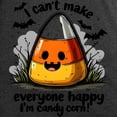 thumbnail image 3 of CafePress - I Can't Make Everyone Happy I'm Candy Corn - Women's Long Sleeve Charcoal Gray Pajamas, 3 of 7