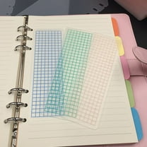 SEWCHICS Washi Tape Sample Boards Plastic Assorted Color 45Pcs