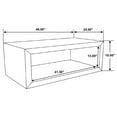thumbnail image 7 of Benton Rectangular Solid Wood Coffee Table Natural, 7 of 7
