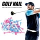 thumbnail image 5 of Titular De Tee De Golf 50pcs Ball Nail Portable Golf Ball Nail Tees Ayudas para entrenamiento deportivo (Multicolor) Likrtyny Para Estrenar, 5 of 6