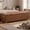 Brown, variant on MDQMD 60" End of Bed Storage Bench King Size Brown,Faux Leather Storage Bench with Wood Legs,Upholstered Entryway Benches,Window Benches Seat for Living Room, Bedroom