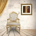 thumbnail image 3 of Pinto, Patricia 20x20 Gold Ornate Wood Framed with Double Matting Museum Art Print Titled - Heliconias and Stripes IV, 3 of 4