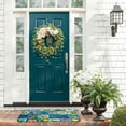 thumbnail image 2 of ONETECH Fruit Butterfly Flower Kitchen Floor Mat Dog Doormat Absorbent Welcome Entrance Doormat 19.68*39.37 in, 2 of 6