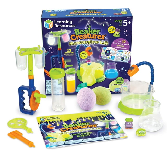 Recursos de aprendizaje Beaker Creatures Monsterglow Lab, Sc Learning Resources Learning Resources