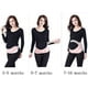 thumbnail image 4 of Cinturón de maternidad prenatal mejorado, soporte para el embarazo, banda para cintura/espalda/abdomen, soporte para el vientre con ajustable/transpirable, XXL, negro, 4 of 5