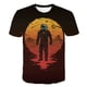 thumbnail image 1 of Camisetas de astronauta de verano para niños y niñas, nuevas camisetas informales para niños y niñas, camisetas de manga corta, ropa de cuello redondo, Top14T Gao Jinjia LED, 1 of 2