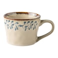 thumbnail image 1 of Taza café/té cerámica elegante con asa para bebidas frías o calientes. Taza café cerámica para adultos y niñas. Regalos para la oficina., 1 of 8
