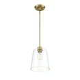 thumbnail image 3 of Trade Winds Lighting 1-Light Pendant Light In Natural Brass, 3 of 7