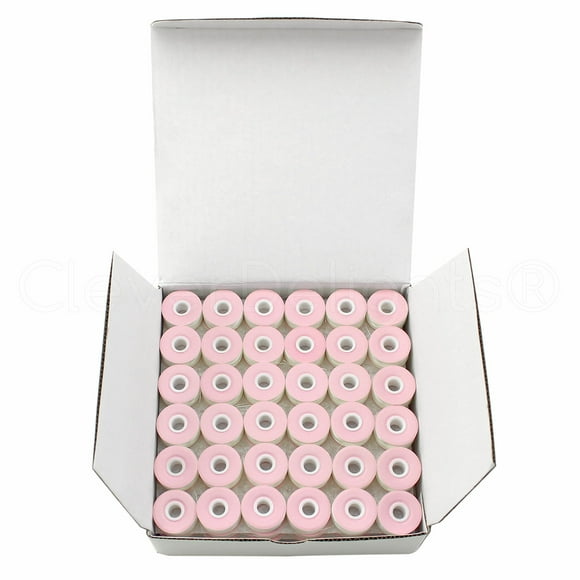 Cleverdelights Bobinas Preenrolladas Tamaño L - Paquete De 144 - Blanco - Cara De Cartón - 3/8"" X 13/16""