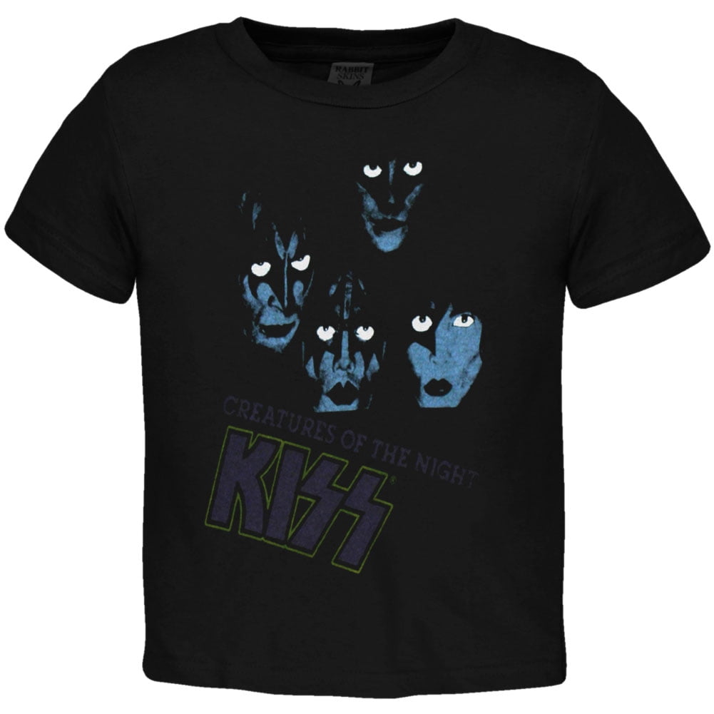 KISS THROWBACK POSE Licensed Toddler & Boy Graphic Tee Shirt 2T 3T 4T 4 5-6 7 