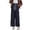 Navy, variant on MEZZALL Women Maternity Pants Solid Color Casual Stylish Drape Slim Ankle Length Soft Denim Pants Pregnancy Comfort Fit Vacation Pregnant Trousers