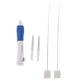 thumbnail image 2 of Cross Stitch Tools Kit, With ABS Handle Needlework Supplies Punch Needle DIY Craft  For Embroidery Floss Poking Cross Stitching Beginners, 2 of 8