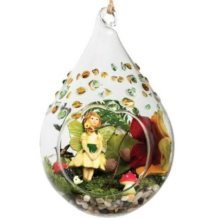 UPC 035286310581 product image for Solar Glass Fairy House 8