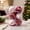 E, variant on Christmas Ornaments 6 Pcs Toile Print Fabric Wrapped Christmas Balls, Vintage Chinoiserie Xmas Tree Decorations With Velvet Ribbon for Garland Wreath Mantel Holiday Decor 3 inch A