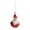 Santa Claus*3, variant on 3 Pcs 3.15Inch Christmas Bell Ornaments Set Santa Claus Snowman Reindeer Christmas Tree Hanging Decorations for Party Red White Green Jingle Bells Ornaments Christmas Home Decorations