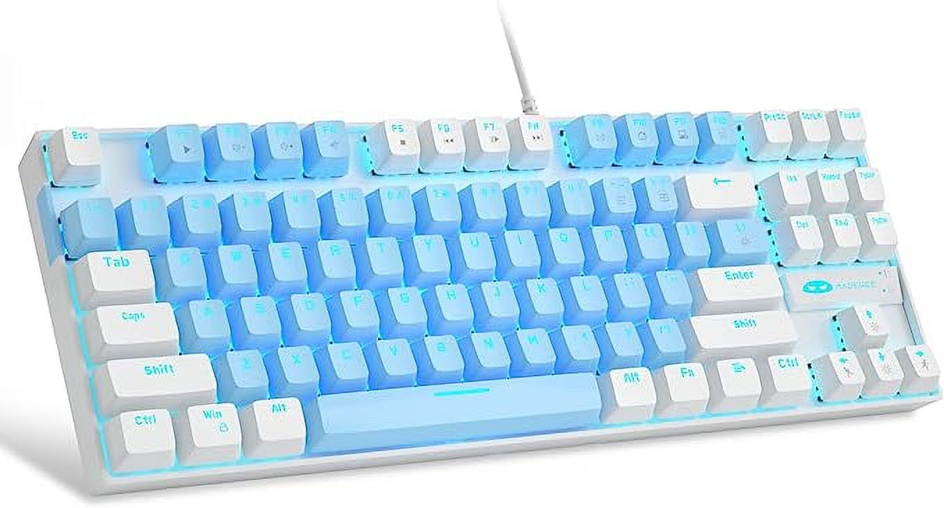 MageGee 75% Mechanical Gaming Keyboard, Blue Switches photo 1