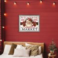 thumbnail image 4 of Stupell Industries Cottage Holiday Christmas Market Gray Floating Frame Canvas Art, 21 x 17, by Creatif Belle, 4 of 8