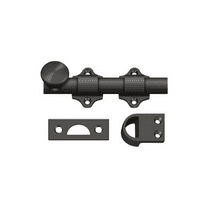 Dutch Door Bolt, Heavy Duty Oil Rubbed Bronze 4"