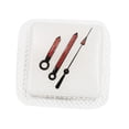 thumbnail image 3 of segolike Watch Hand Set Parts Watch Accessories Alloy Steel Hour Minute for NH35/NH36 red, 3 of 9