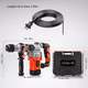 thumbnail image 5 of Rotomartillo Cincelador Perforador Sds Industrial 1600w Naranja/Negro, 5 of 5