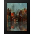 thumbnail image 2 of Roko, Ken 18x24 Black Modern Framed Museum Art Print Titled - Blue New York, 2 of 5