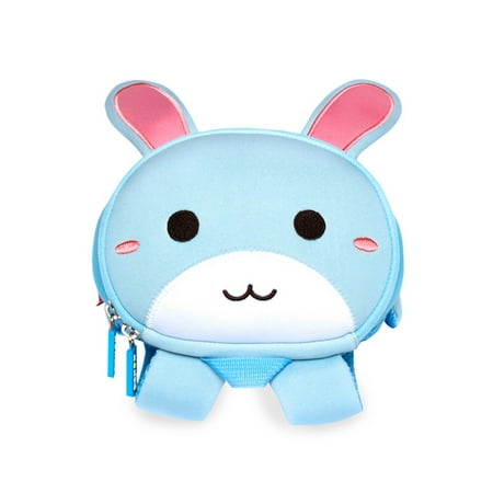 Rabbit Bag - Nohoo Neoprene Blue Rabbit Backpack Toddler Bag