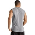 thumbnail image 3 of Hanes Essentials Men's Muscle Tank Sleeveless Tee Workout Gym Crewneck Midweight, 3 of 5