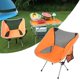 thumbnail image 5 of Silla de Camping Plegable ANGGREK Resistente al Deslizamiento Tela Oxford Soporte de Metal Naranja, 5 of 8