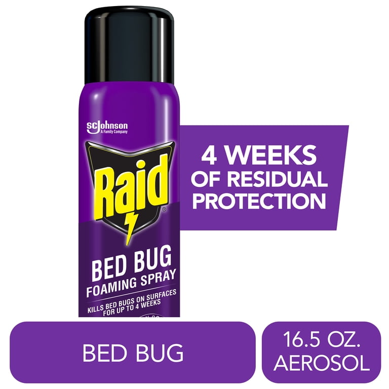 Raid Bed Bug Foaming Spray, 16.5 oz photo 1