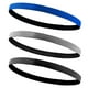 thumbnail image 1 of 3 diademas deportivas delgadas elásticas antideslizantes que absorben la humedad transpirable para ejercicio fútbol entrenamiento mujeres , GRIS, 1 of 7