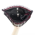 thumbnail image 2 of Slccxzc Fabric Tricorn Pirate Hat Lace Floral Decor Adult Headwear, 2 of 7