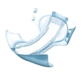 thumbnail image 3 of Abena® Delta-Form Incontinence Brief, Blue, Medium, 60/Case (959527_CS), 3 of 4