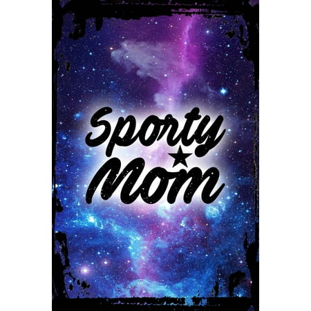 Galaxy Inspirational Wall Art Sporty Mom Proud Parent of a Student Athlete or Fitness Fan Mom Metal Wall Art Decor Funny Gift