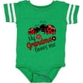 thumbnail image 3 of Inktastic My Grandma Loves Me with Cute Ladybugs Boys or Girls Baby Bodysuit, 3 of 5