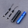 thumbnail image 3 of Shisuyan 2PCS Led Pocket Torch Ultra-bright Outdoor Waterproof Portable Small Flashlight With Aluminum Alloy And Keyring For Camping Walking Hiking Climbing Etc (Black+Blue-No battery Included), 3 of 8