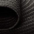 thumbnail image 3 of Wool Solids WL05R072X108 Wool Solids - Black 6 ft. x 9 ft. Rug, 3 of 4