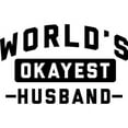 thumbnail image 3 of CafePress - World's Okayest Husband - 11 oz Ceramic Mug - Novelty Coffee Tea Cup, 3 of 6