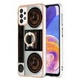 thumbnail image 3 of TECH CIRCLE For Galaxy A05S Case with Stand,360 Rotatable Shiny Ring Holder Kickstand Soft TPU Girls Women Case Shockproof Protective Phone Case for Samsung Galaxy A05S 6.7" 2023,Radio, 3 of 6