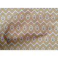 thumbnail image 4 of oneOone Tissu Popeline de Coton Chevron & Tourbillon Ikat Tissu Imprimé BTY 42 Pouces de Large, 4 of 4