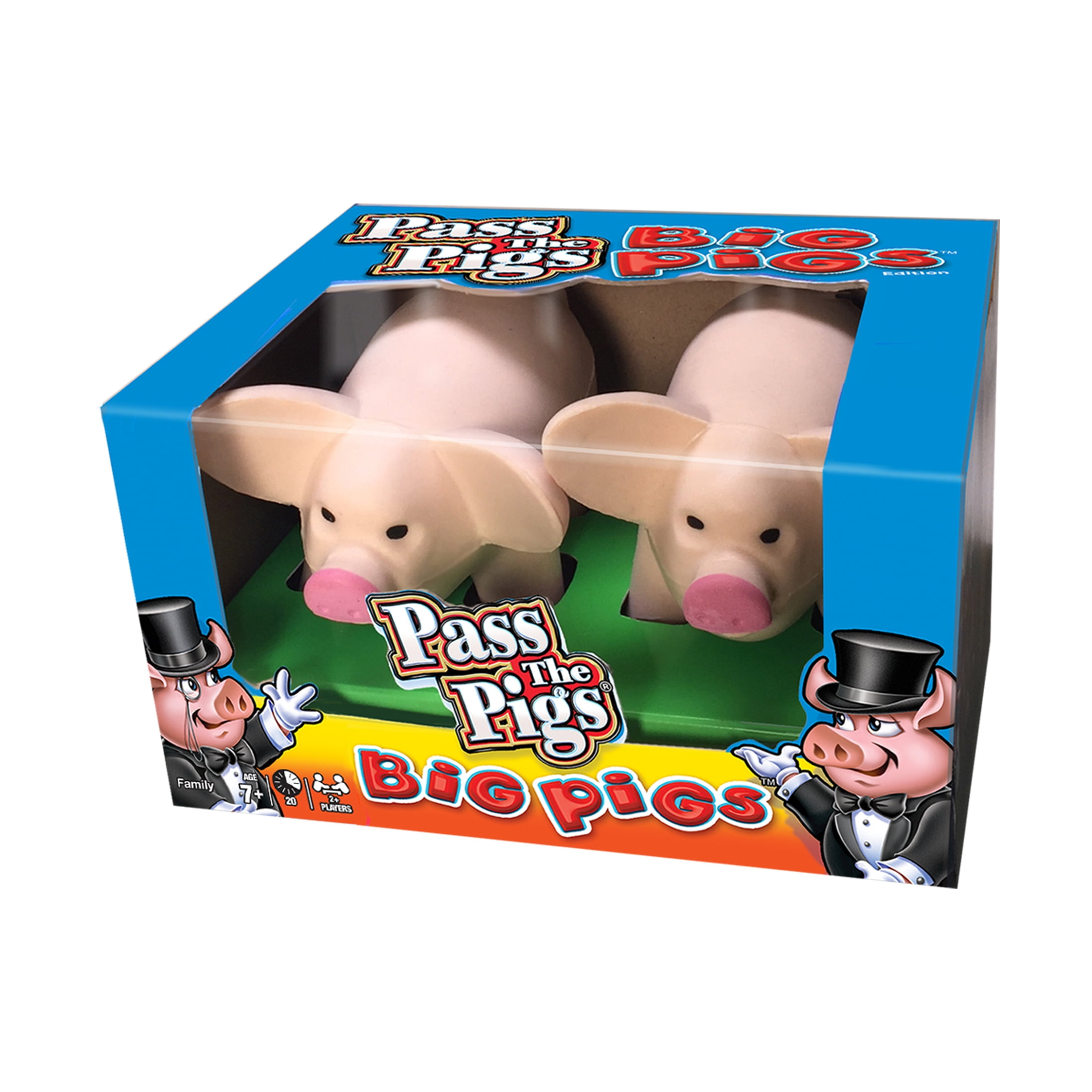 Pass The Pigs BIG PIGS Action Dice Game 