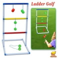 thumbnail image 2 of SUNRISEUMBRELLA Kids Child Sports Gift Ladder Ball Game Family Backyard Ladder Toss Set Golf Sports Games Toy for Kids with 6 Bolos, 2 of 4