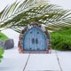 thumbnail image 4 of Puerta de jardín de hadas, puertas de hadas en miniatura, decoraciones, puerta mística, flores, hojas, hongos, jardín de hadas en miniatura para tronco de árbol, casa pequeña, bonsái, paisaje, pared,, 4 of 6
