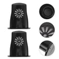 thumbnail image 1 of FENGGUIQU 2Pcs Portable Guitar Humidifier Black Plastic Sound Hole Moisture Control Accessory, 1 of 7